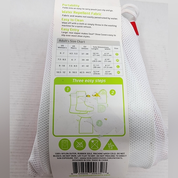 SEAL Shoe Covers Waterproof Rain Shoe Covers Hiking  Anti slip Cycling New - Picture 3 of 9